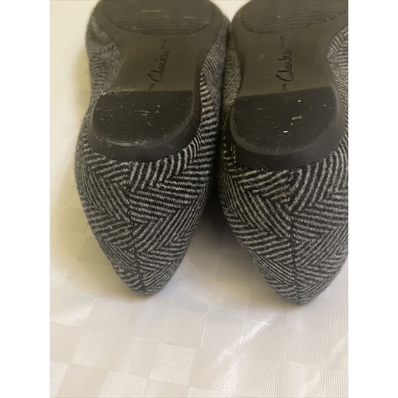 Womens Clark Artisan Slip On Size 9M Upper Layer Wool blend - Picture 6 of 8